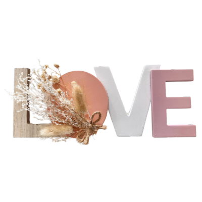 LOVE Letter Standing Decor