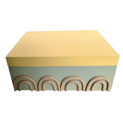 Rainbow Wooden Storage Box