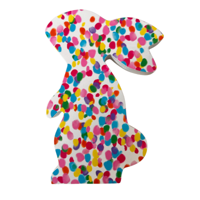 Colorful Easter Bunny Decor