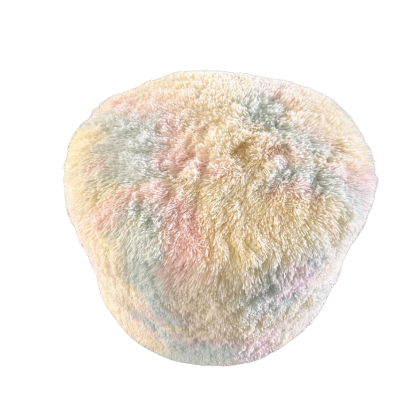 Colorful Fluffy Pouf Stools