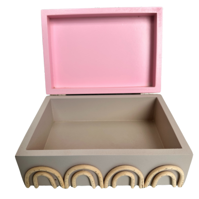 Rainbow Wooden Storage Box