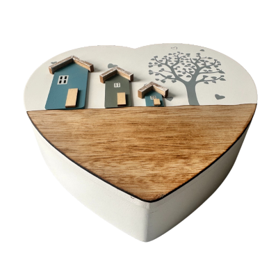 Heart Shaped Wooden Boxes Supplier