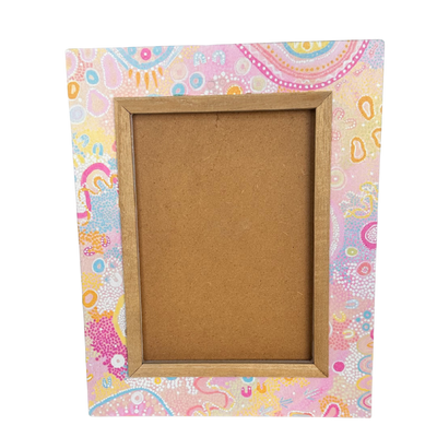 Abstract Pastel Decorative Photo Frame