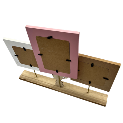 DIY wood photo frame