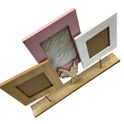 DIY wood photo frame