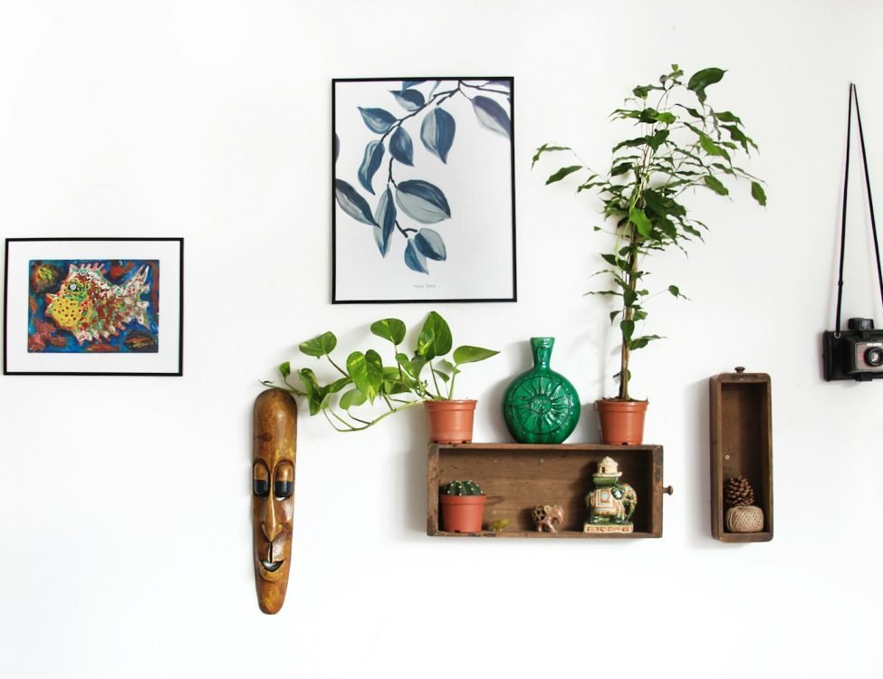 assorted wall decors